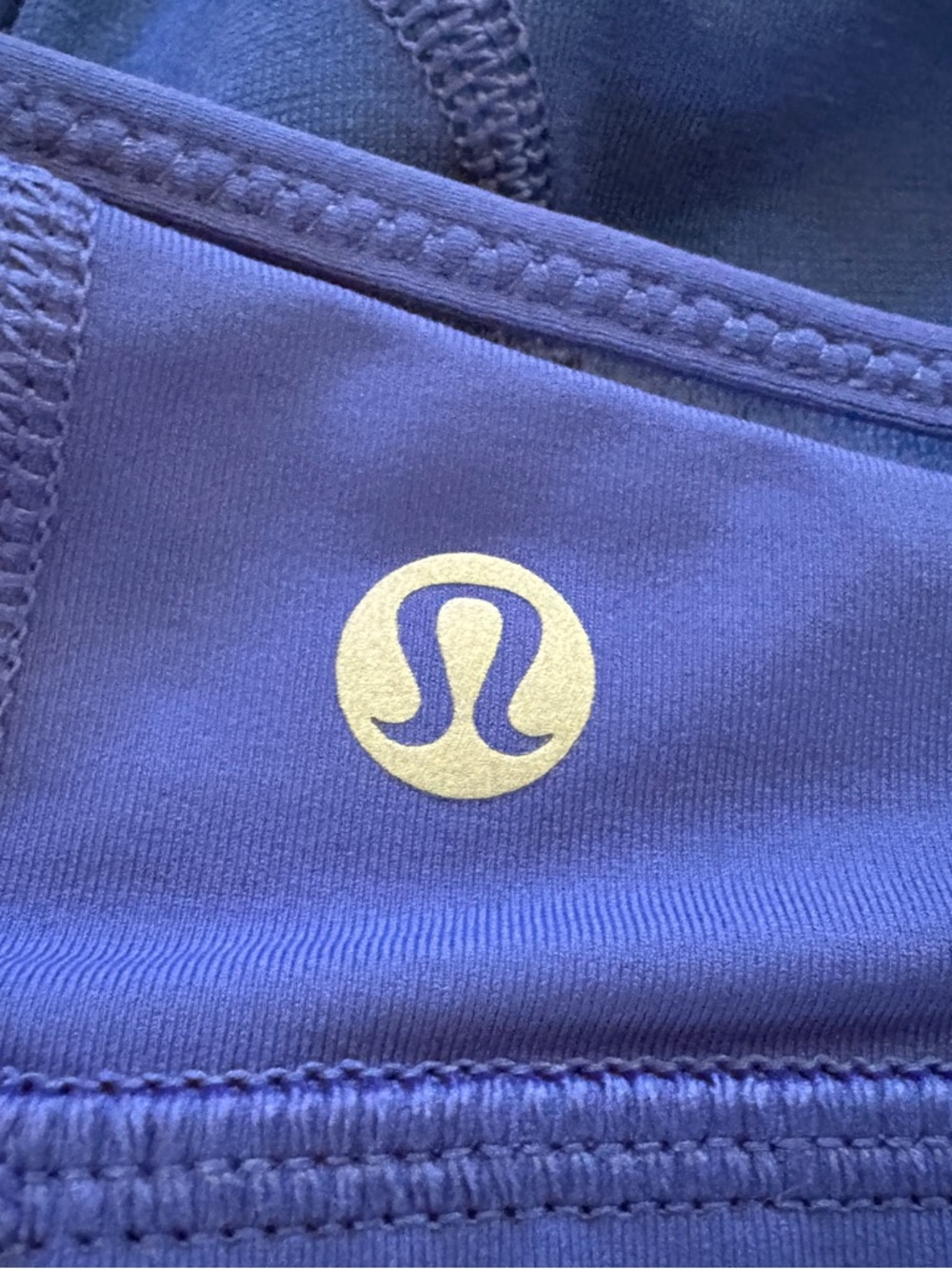 Lululemon Straight Up Sports Bra Sapphire Blue Size 8 - Picture 5 of 6